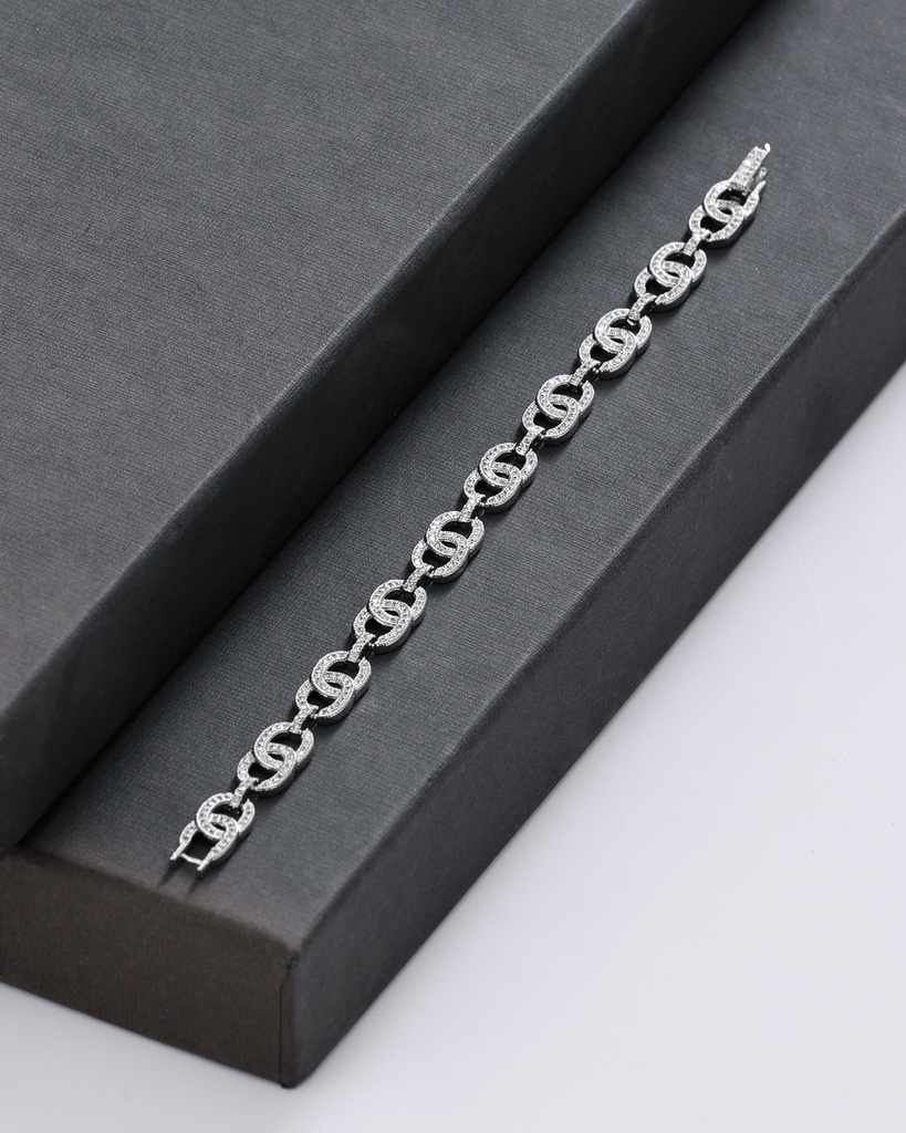 Chain zircon bracelet