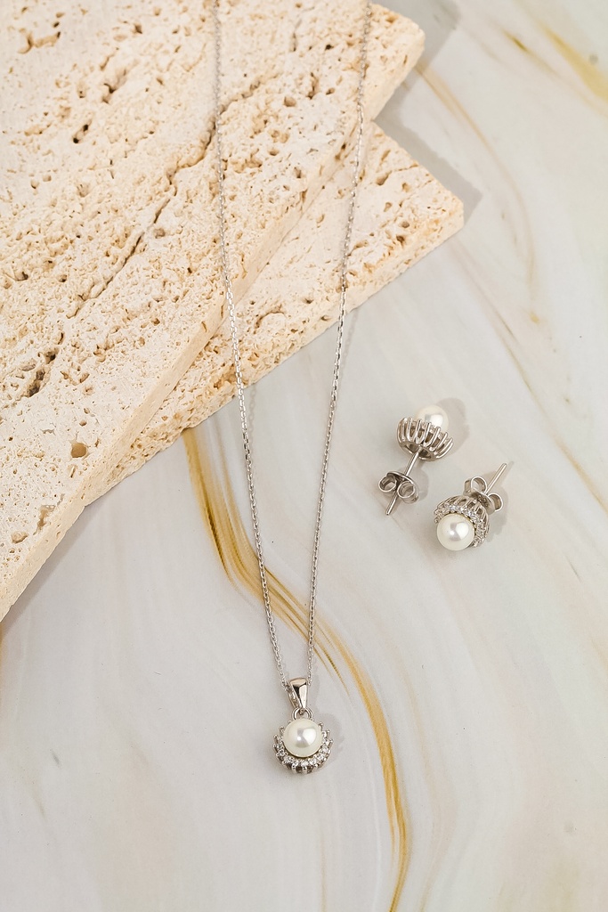 Elegant lulu silver 925 set