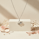 Elegant butterfly silver 925 necklace