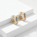 New hoops earrings with 3colors