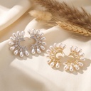 Moon shape with lulu earrings