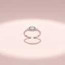 Square adjustable silver925 ring 