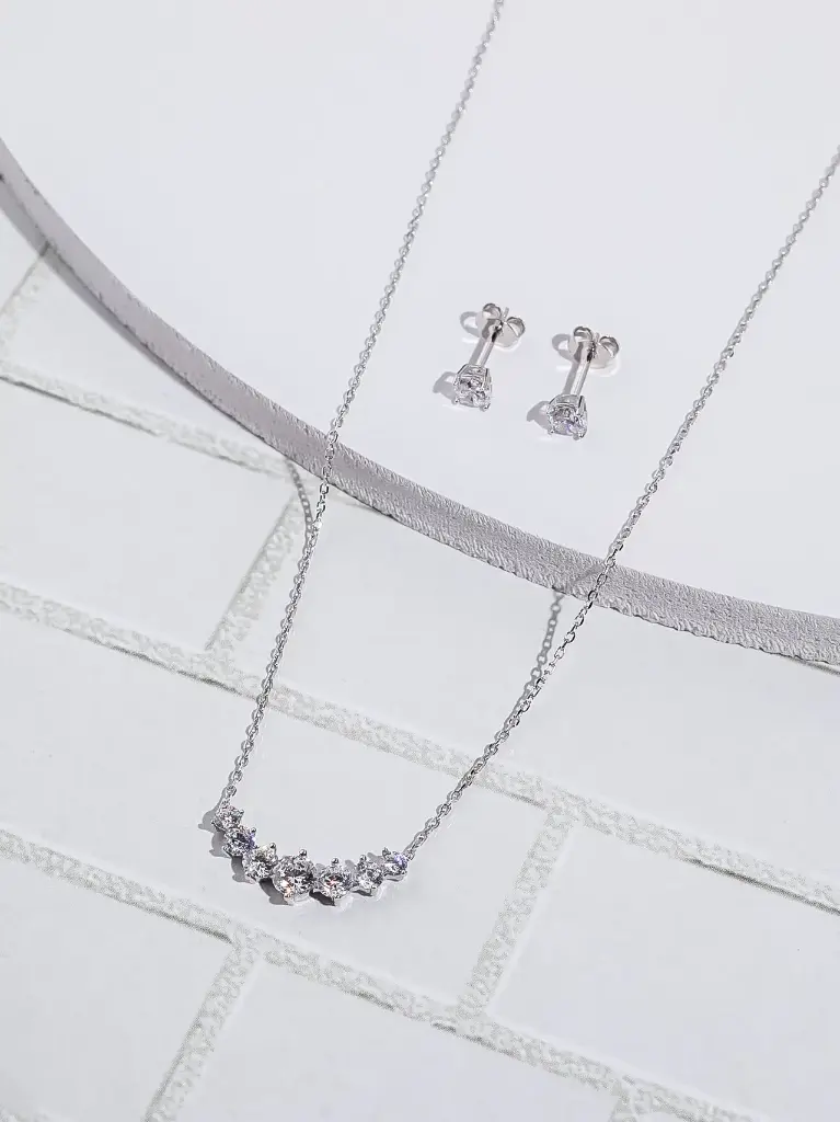 Rounds v silver925 set