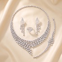 wavy drops heavy zircon set 