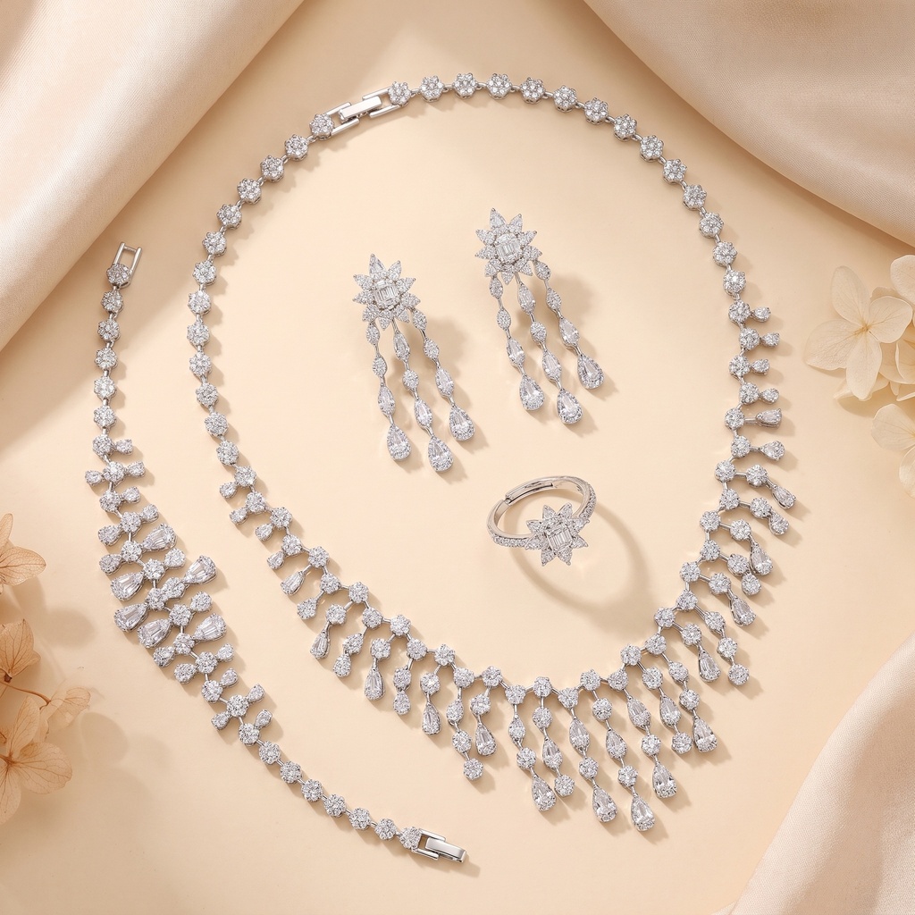 [CN4787-C] line drops new zircon set 