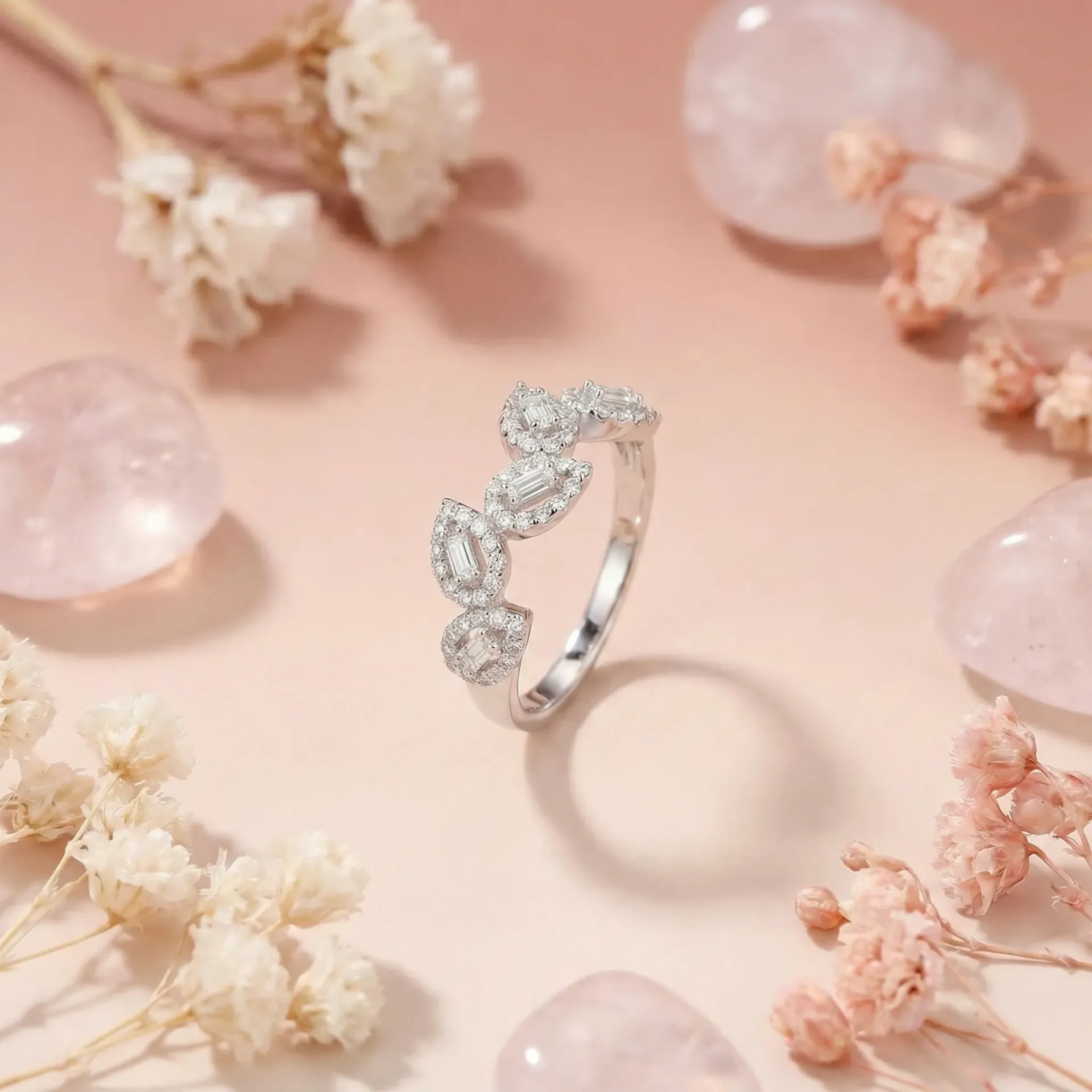 5 drops silver925 ring