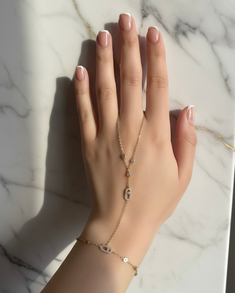 K RING BRACELET  (gold)