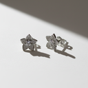 cute rose silver925 earring