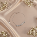 5 blossom silver925 bracelet