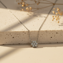 cute snow silver925 necklace