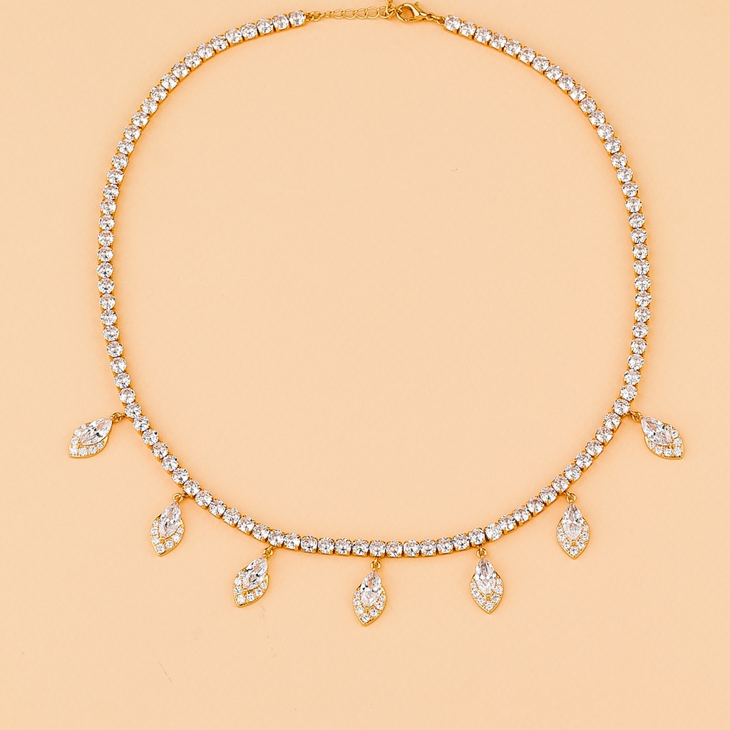 Leaves tennis choker