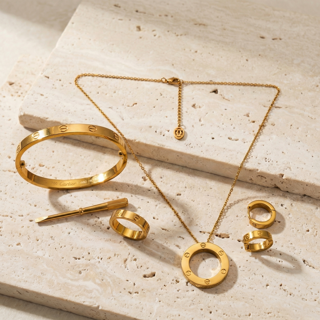  gold circle full set