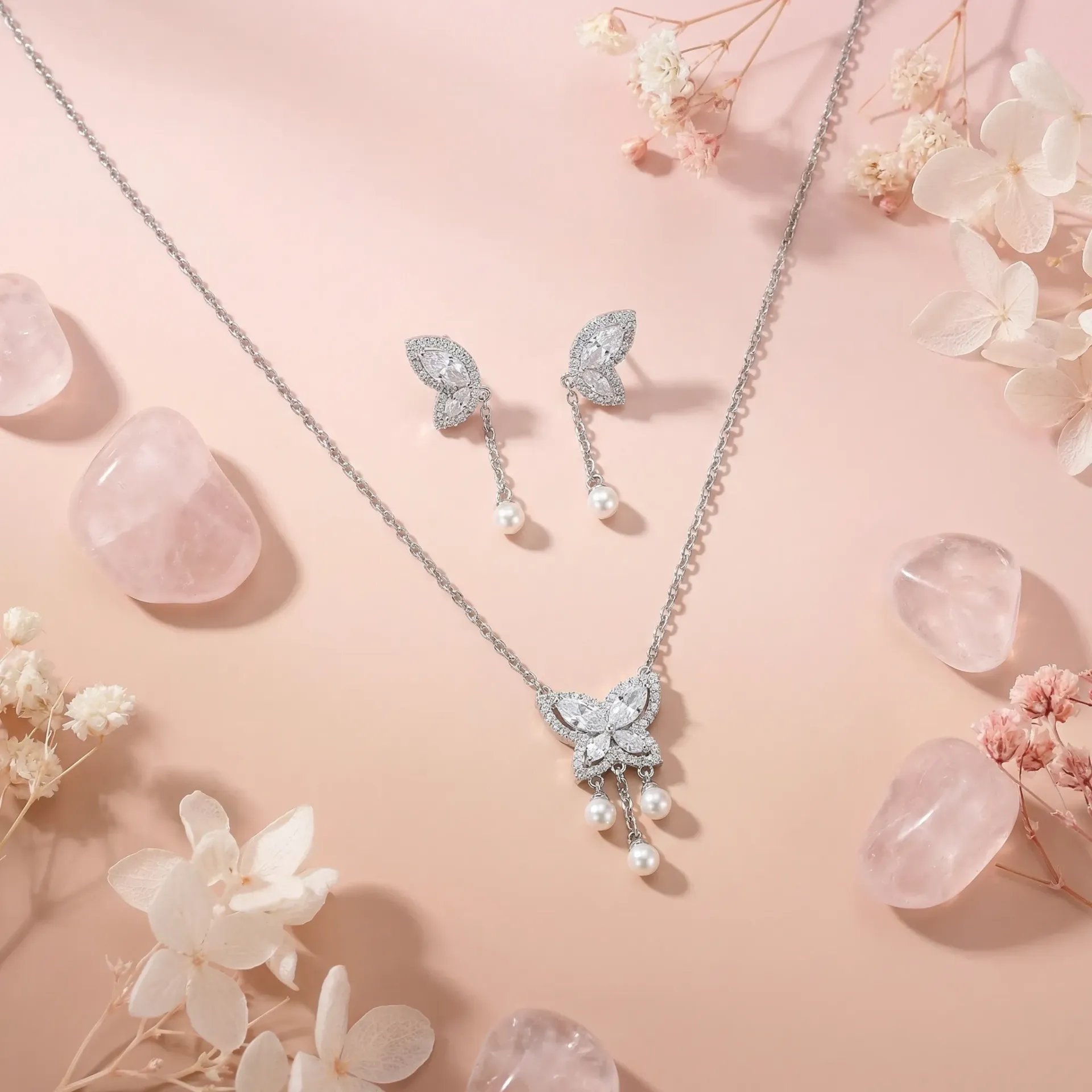 butterfly lulu silver925 set