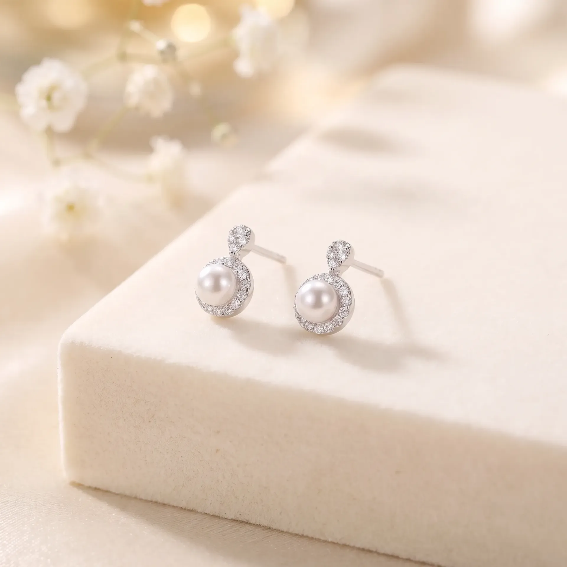 simple lulu silver925 earrings