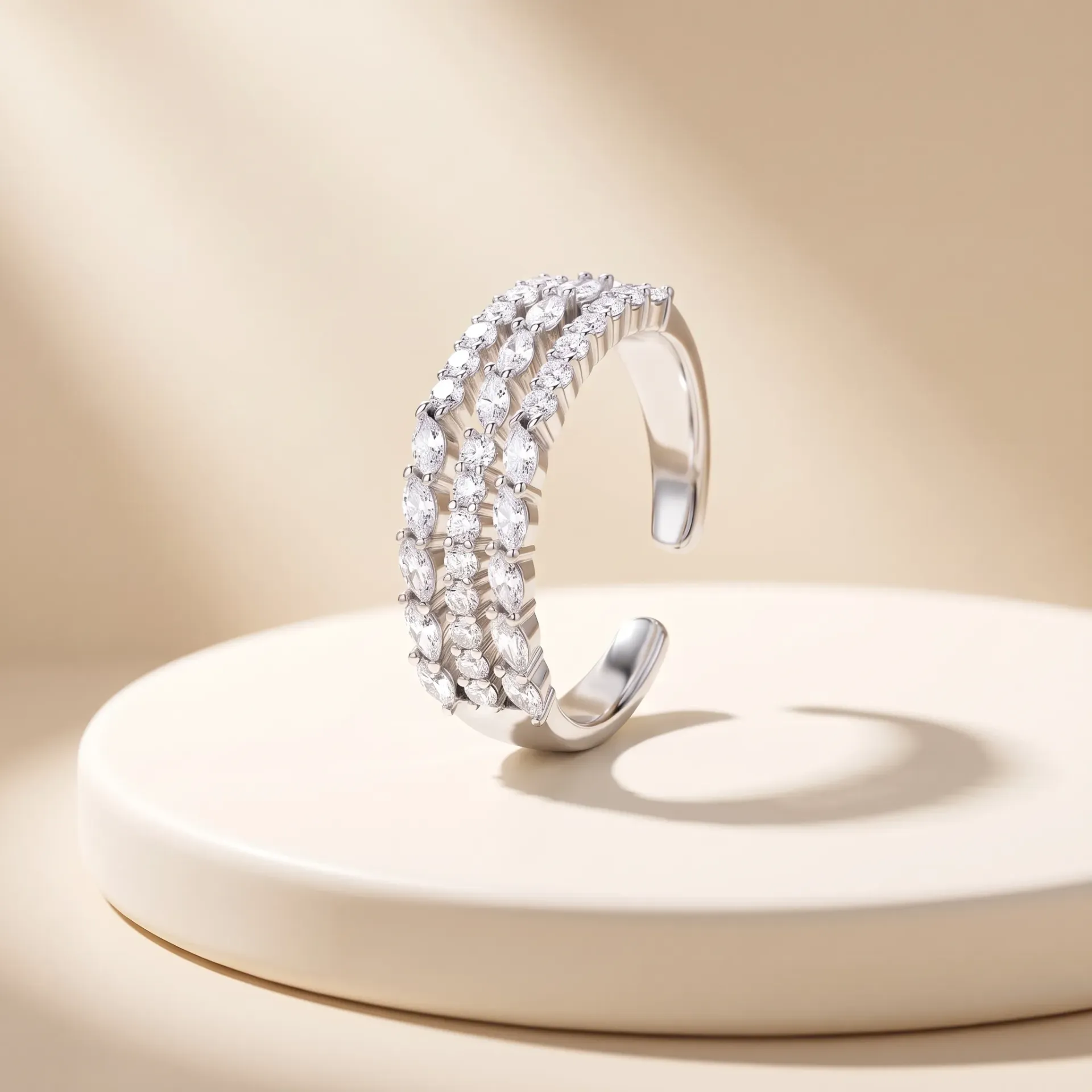 3lines adjustable silver925 ring (6)