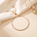Round tennis adjustable