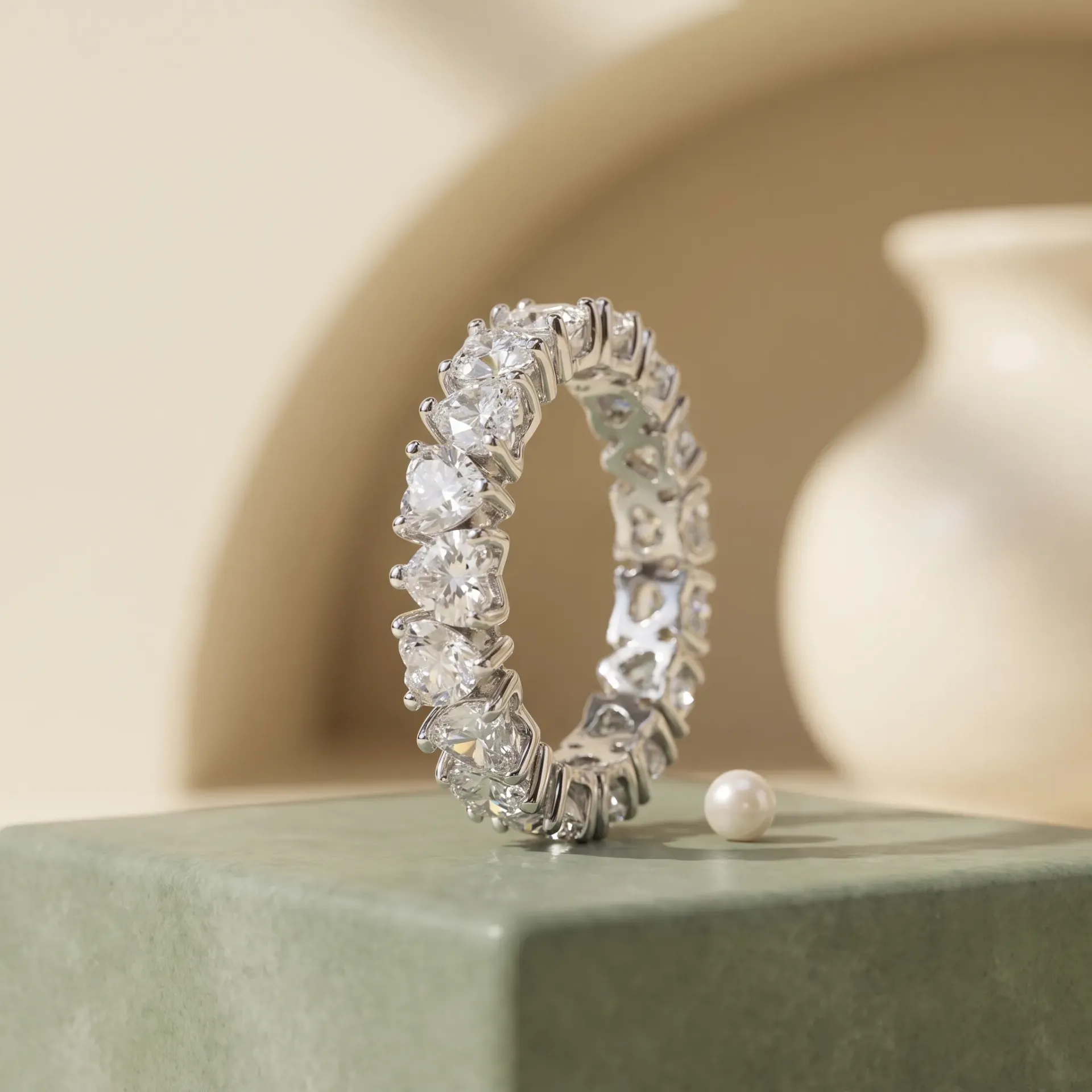 Eternity oval silver925 ring