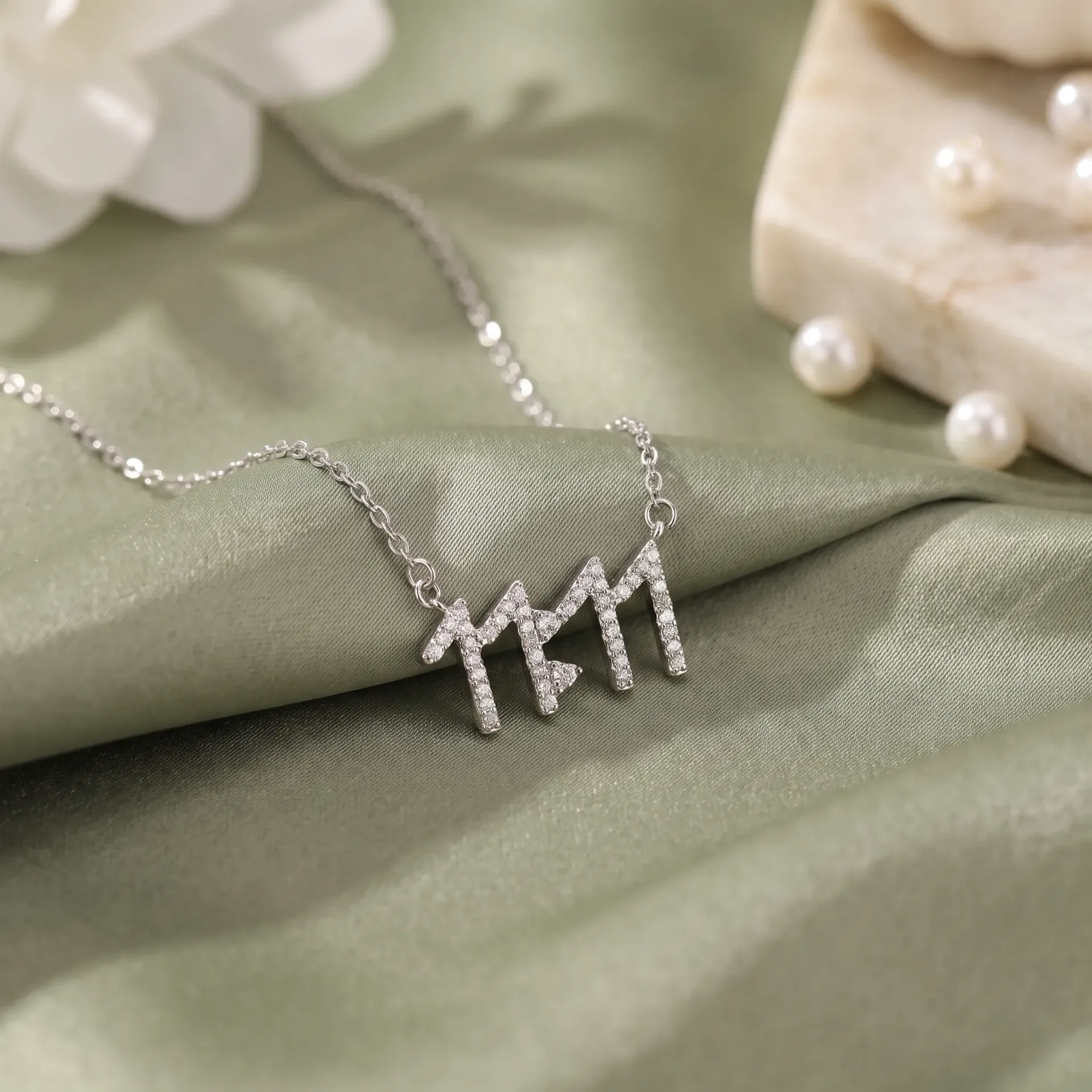 [F4667] 1111 silver925 necklace