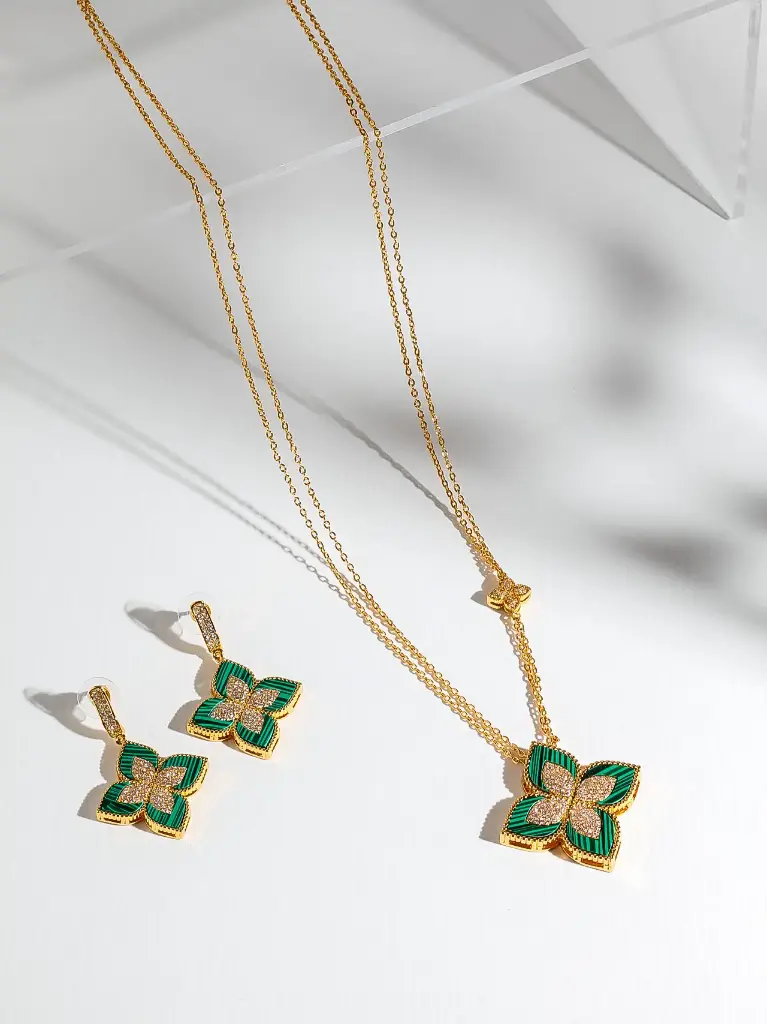 Long Ro necklace set