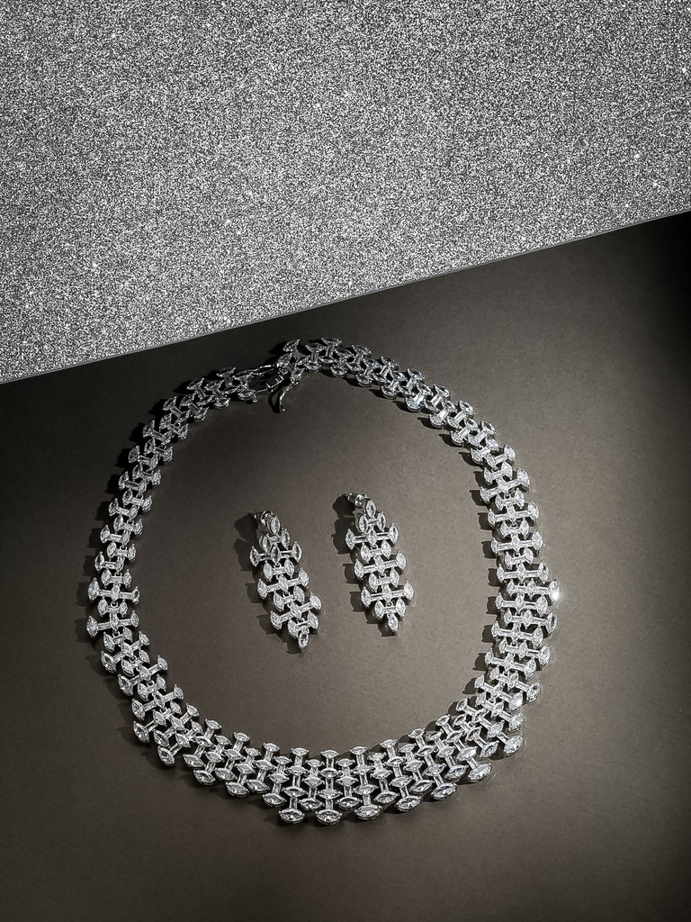 plane wings shape luxury zircon set