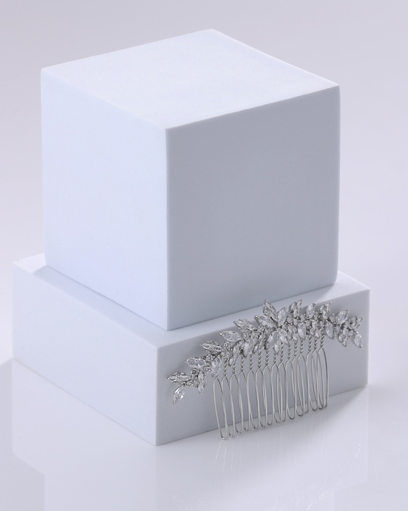 curve zircon headpiece