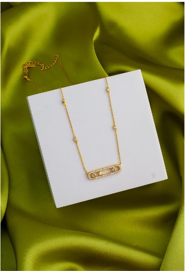 قلادة K ناعمة (gold)
