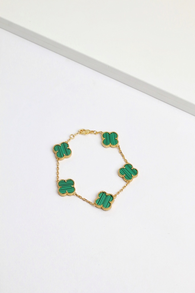 سوار بشكل زهرة 5 (green)
