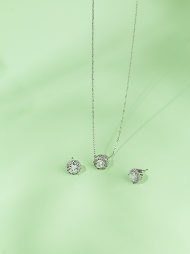 [SN-03-47] Small round necklace set