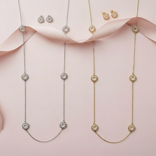 Rounds Lulu long necklace set