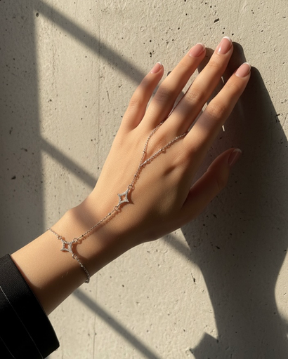 OPEN STAR RING BRACELET