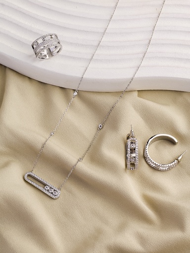 [SN-03-14] Big round earrings K set 