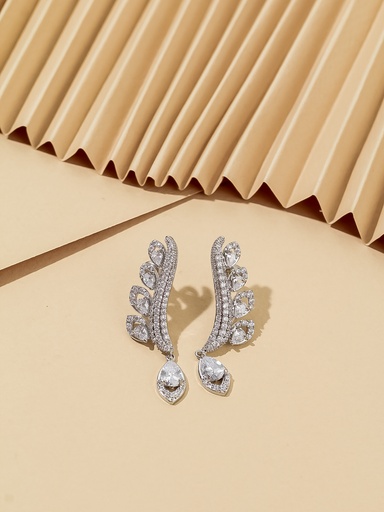 [EZ-44-75] high quality zircon earrings 