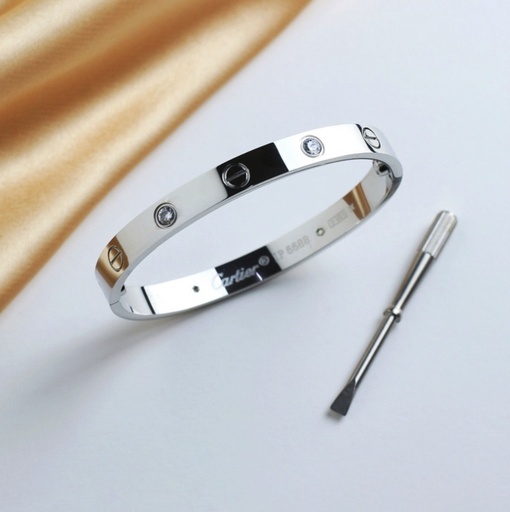 Bangle escrow 4 stones