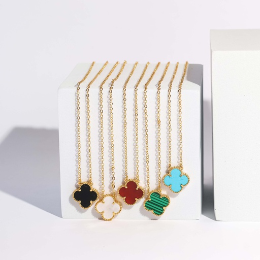 Flower shape necklace