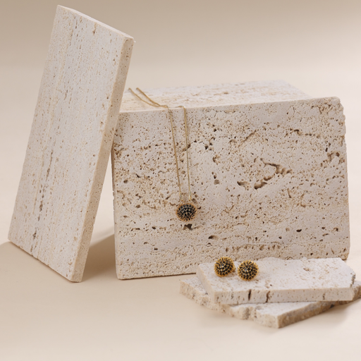 Round thorns necklace set 