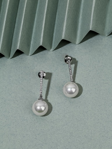[EZ-44-40] Long smooth Lulu earrings