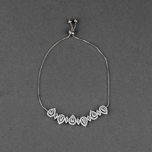 [BJ-11-17] Multi drop adjustable bracelet