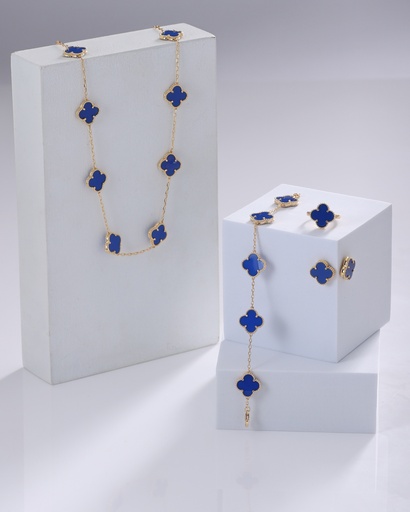 [SK-03-05] Dark Blue set flower shape