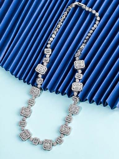 [NZ-44-03] Cubic Zirconia Necklace