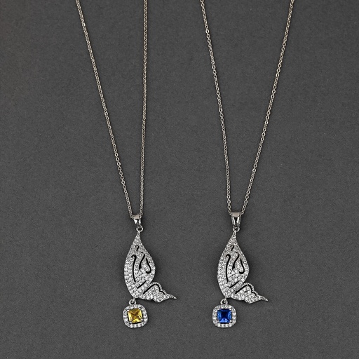 [NP-33-19] New Half butterfly necklace