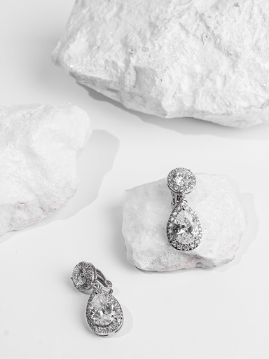 [EZ-44-57] Stunning round drop earrings