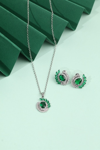 [SN-03-44] Round safa necklace set