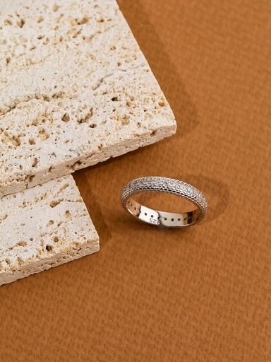 Smooth silver 925 ring