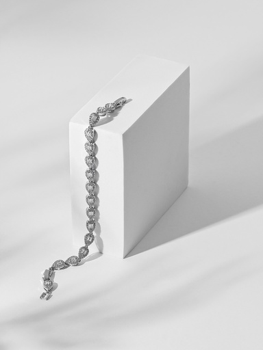 [BZ-44-13] New water drop zircon bracelet